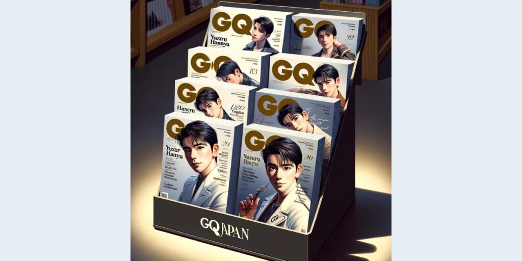 GQJAPAN 6月号特別表紙：羽生結弦