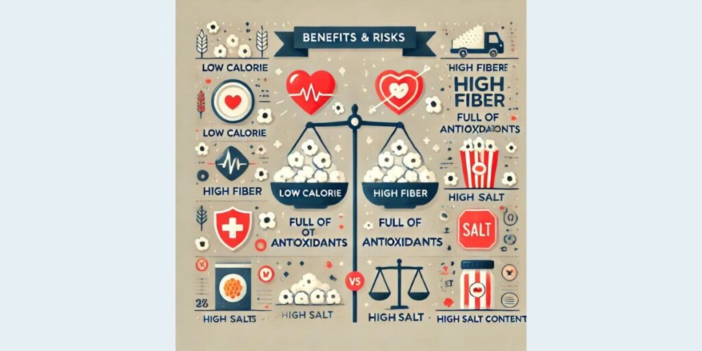 ポップコーンの栄養価と健康効果